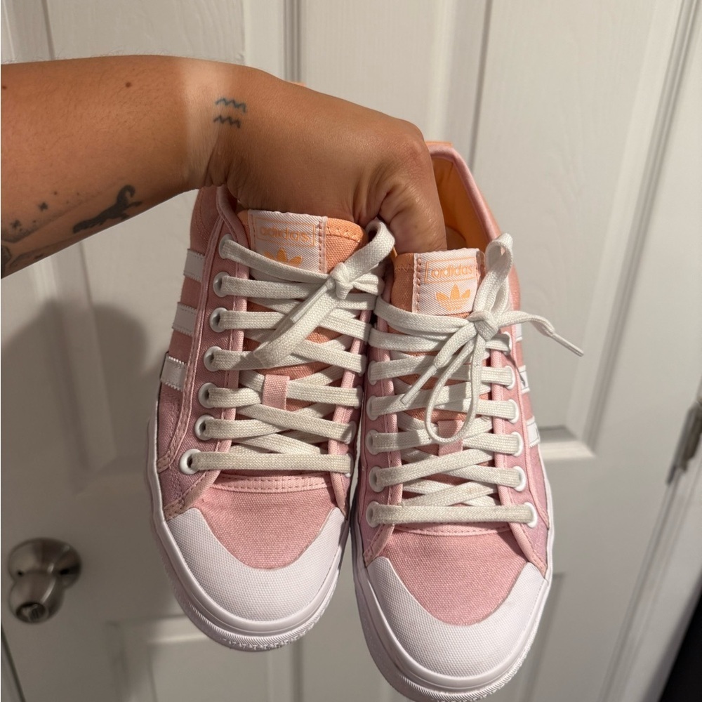 Adidas Nizza Platform sneakers Acid Orange - Picture 2 of 9